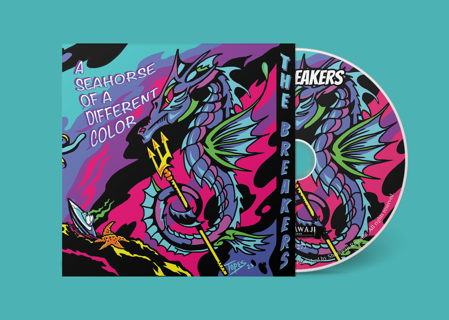 SRW277aa_bandcamp_CD_template The Breakers - A Seahorse Of A Different Color (Jacket CD) - SHARAWAJI.COM