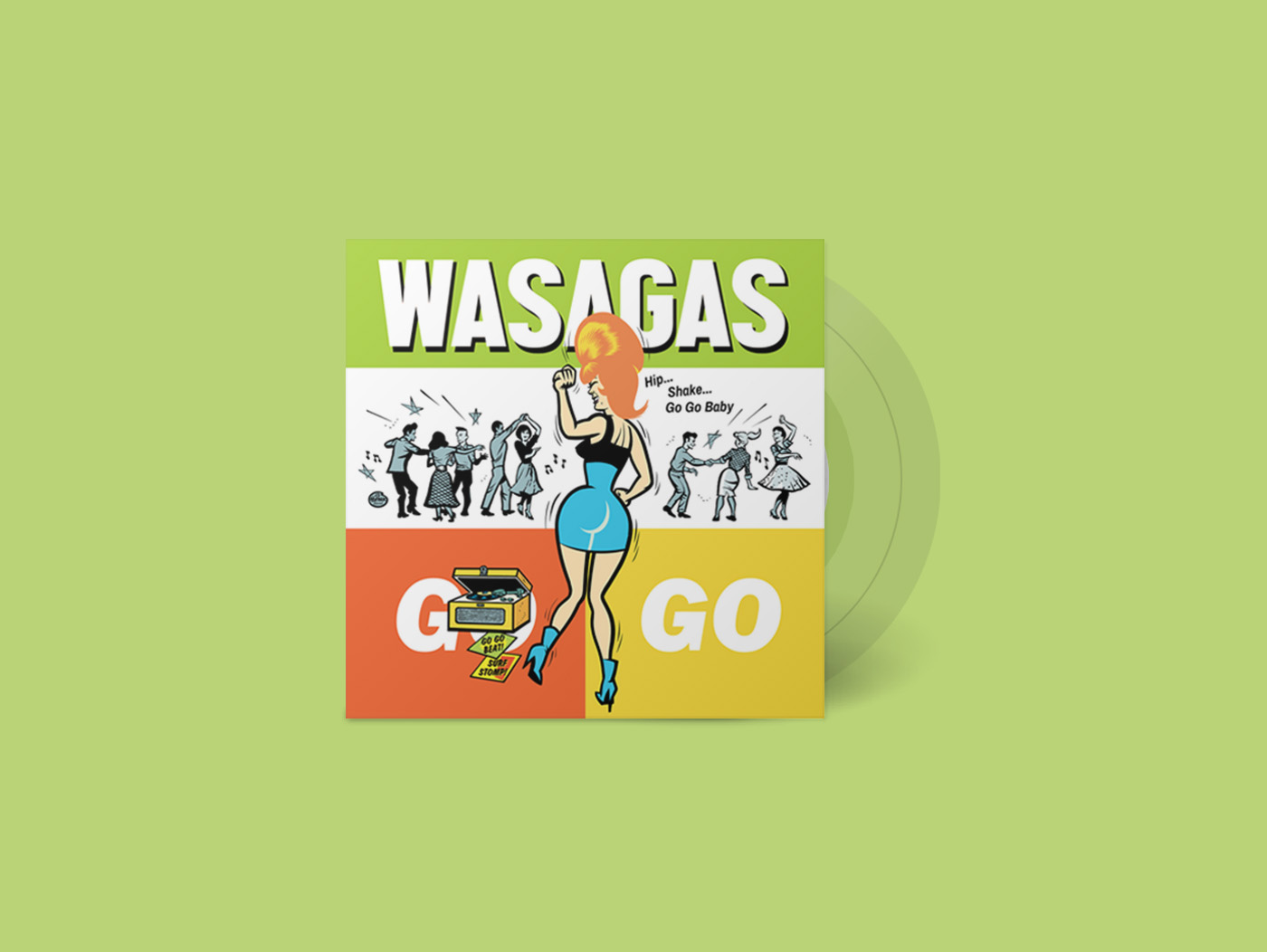 SRW184a_bandcamp_vinyl_7in_small_template Mark Malibu & the Wasagas “Hip Shake Go-Go Baby” 7" vinyl - SHARAWAJI.COM