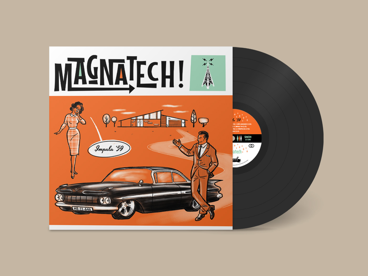 SRW209a_bandcamp_vinyl_12in_template-3 Magnatech - Impala '59 (12" Vinyl LP) - SHARAWAJI.COM
