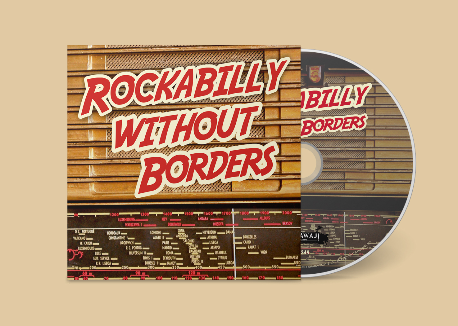 SRW249a_bandcamp_CD_template-3 Various Artists - Rockabilly Without Borders (Jacket CD) - SHARAWAJI.COM